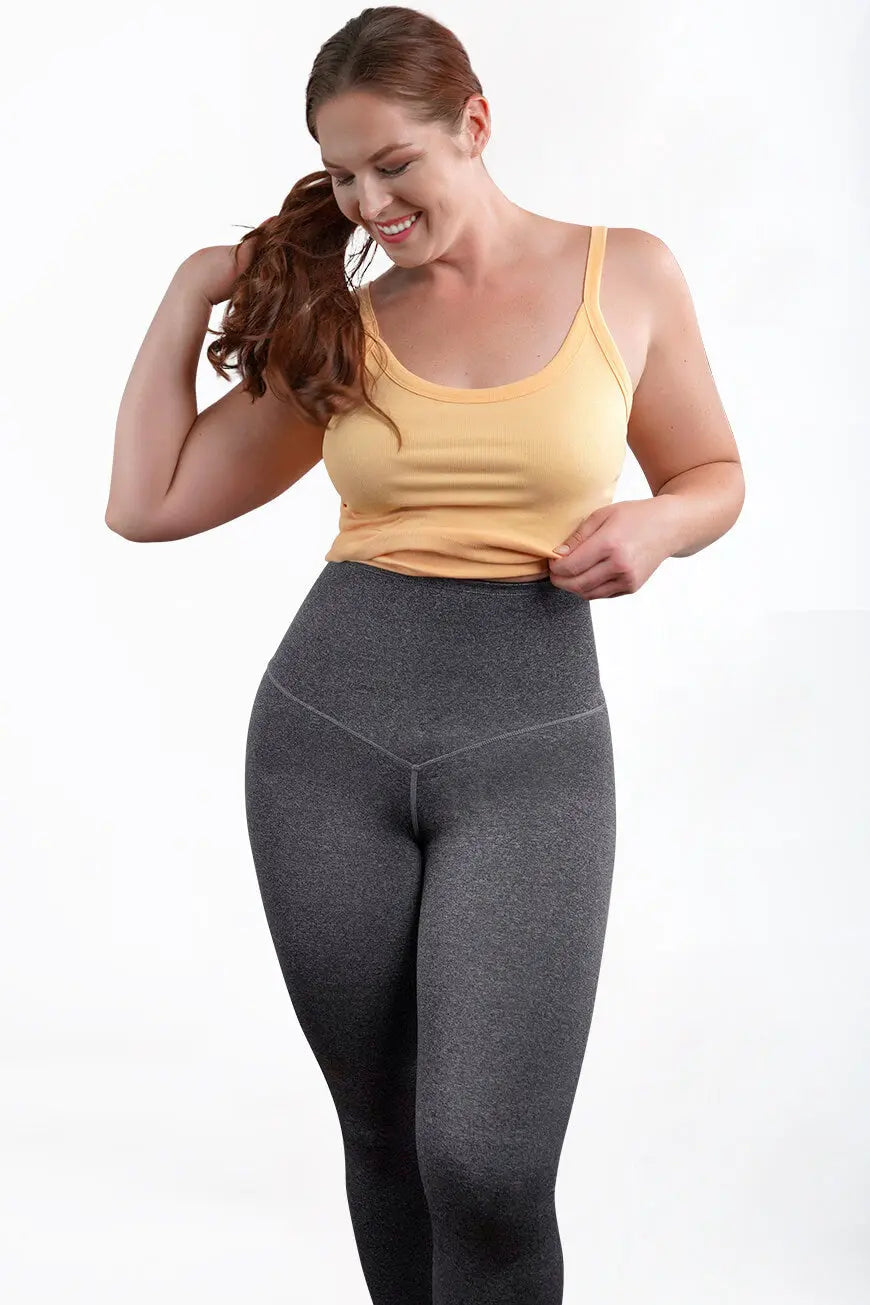 High Waist Leggings Curvy Shaping Curveez