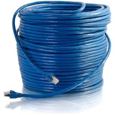 150FT CAT6 STP SOL SNAGLESS BL