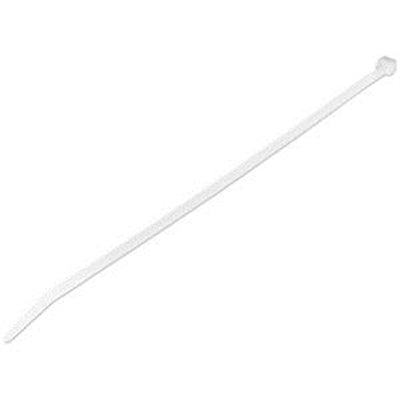 100 PK XL 10" White Cable Ties