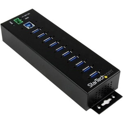 10Pt Ind USB3 Hub Ext PwrSply