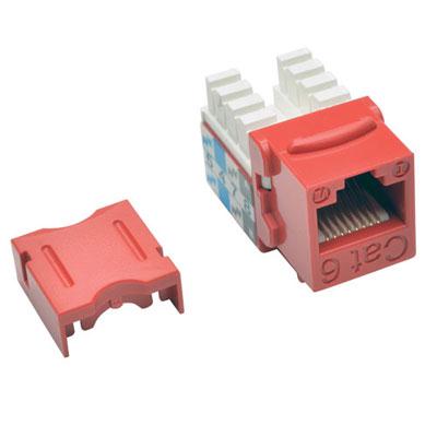 Cat6 Cat5e Jack Red