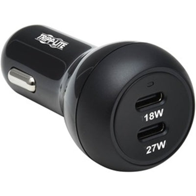 USB CAR CHARGER DUAL PORT 45W