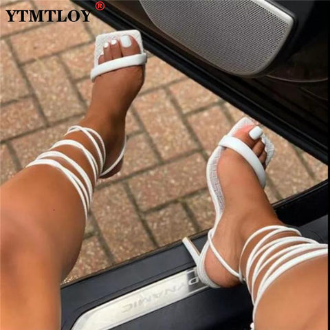 Summer Women High Heels Crystal Sandals Wedding Bridal Stiletto Glitter Prom Elegant Stripper Diamond Shoes Sexy  Ankle Strap