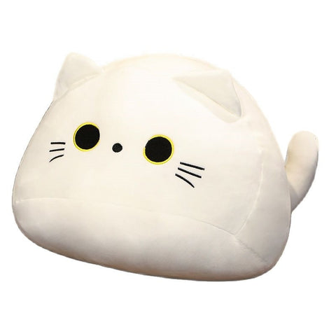 Cuddly Kitten Plushie Toy Soft Round Animal Balls Lovely Doll Stuffed Cat Pillows For Kids Birthday Gift For Baby Accompany