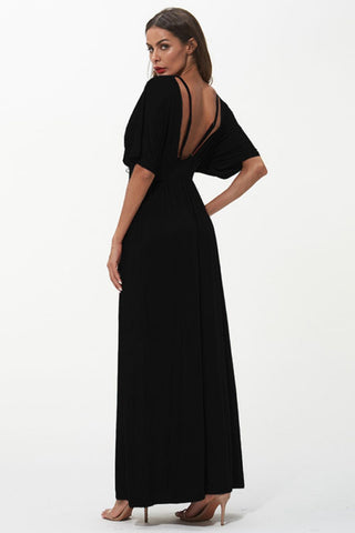 Strappy Neck Maxi Dress